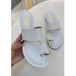 Rasteira Suzy Off White