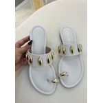 Rasteira Valentina Off White