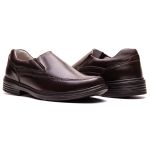 Sapato Masculino Ultra Comfort em Couro Café