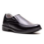Sapato Masculino Ultra Comfort em Couro Preto