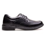Sapato Masculino Ultra Comfort em Couro Preto
