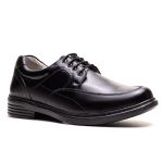 Sapato Masculino Ultra Comfort em Couro Preto