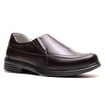 Sapato Masculino Ultra Comfort em Couro Café
