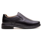 Sapato Masculino Ultra Comfort em Couro Preto
