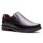 Sapato Masculino Ultra Comfort em Couro Preto