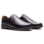 Sapato Masculino Ultra Comfort em Couro Preto