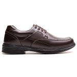 Sapato Masculino Ultra Comfort em Couro Café