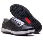 Sapatênis Masculino Ultra Comfort em Couro Preto