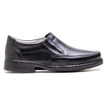 Sapato Masculino Ultra Comfort em Couro Preto