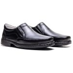 Sapato Masculino Ultra Comfort em Couro Preto