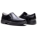 Sapato Masculino Ultra Comfort em Couro Preto