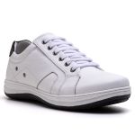 Sapatênis Masculino Ultra Comfort em Couro Branco