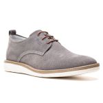Sapatênis Masculino Couro Cinza Comfort
