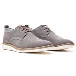 Sapatênis Masculino Couro Cinza Comfort