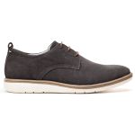 Sapatênis Masculino Couro Grafite Comfort
