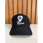 Boné Trucker Preto Assinatura Pepê Figueiredo