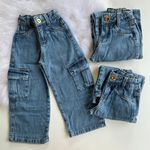 Calça jeans cargo