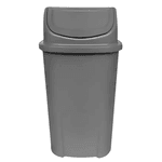 Lixeira Basculante 60L Cinza