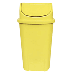 Lixeira Basculante 60L Amarelo
