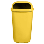 Lixeira Papeleira 50L Amarelo