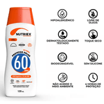 Protetor Solar Fps 60 1/3 Uva 120ml Nutriex