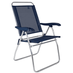 Cadeira Reclinavel Boreal Alm Azul Marinho