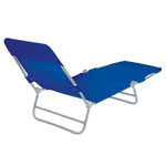 Cadeira Espreguicadeira Alum Azul Marinho