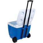Caixa Termica 42L Azul C/ Alça e Rodas 