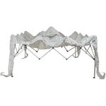 Gazebo X-Flex Oxford com Silvercoating Branco 3m x 3m