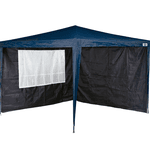 Parede 2 Lados de Gazebo Dob x Flex Azul