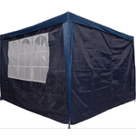 Parede 2 Lados de Gazebo Dob x Flex Azul