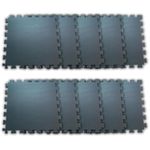 Placa EVA Tatame 100 x 100 x 1cm Preto