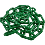 Corrente Plástico Verde Elo Grande