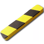 Protetor de Para-choque Zebrado 40 x 8 x 3 Ad