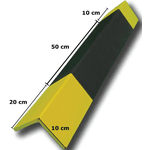Cantoneira Ponta Amarela 80 x 10 x 0,10 Ad