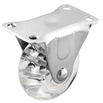 Rodizio Fixo GEL Colorgel 75mm para até 50kg Schioppa FLAP 310 GEL 50KG