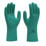 Luva Latex Nitrilica Verde Ca 33334 s Safety