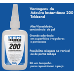 Adesivo Instantaneo 200 100gr