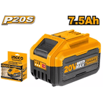 Bateria Ion-litio Ingco 7.5ah 20v Linha P20s