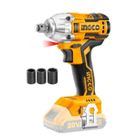 Chave de Impacto Ingco 300 Nm Enc Quadrado 1/2pol a Bateria 20v (nao Acompanha) Linha P20s