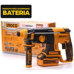 Martelete Rotativo Brushless Ingco 2j Sds Plus a Bateria 20v Linha P20s