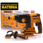 Martelete Rotativo Brushless Ingco 2j Sds Plus a Bateria 20v Linha P20s