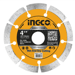 Disco Diamantado Segmentado Ingco 4.3/8pol (110mm X20mm)