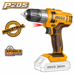Parafusadeira e Furadeira Ingco 3/8 a Bateria (nao Acompanha) 20v Linha P20s