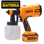 Pistola de Pintura Ingco a Bateria 20v (nao Acompanha) Linha P20s