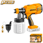 Pistola de Pintura Ingco a Bateria 20v (nao Acompanha) Linha P20s