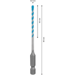 Broca Multiconstruction Hex9 3x45x90