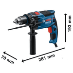 Furad Imp 1/2 Gsb 16 Re 850w 110v ou 220v