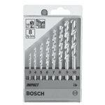 Jogo Broca Concreto 8 Pcs Bosch