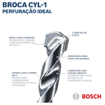 Jogo Broca Concreto 8 Pcs Bosch
